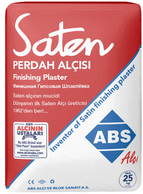 ABS Saten — Finishing Plaster · 25 KG